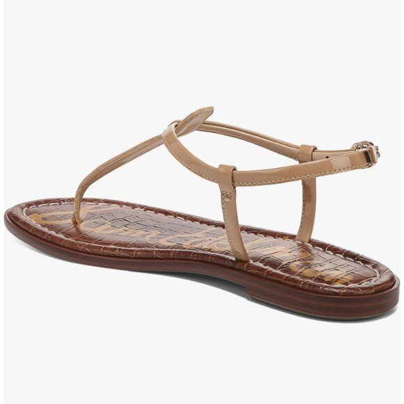 Sam Edelman Gigi Thong Sandal Almond Color SZ - Picture 3 of 7